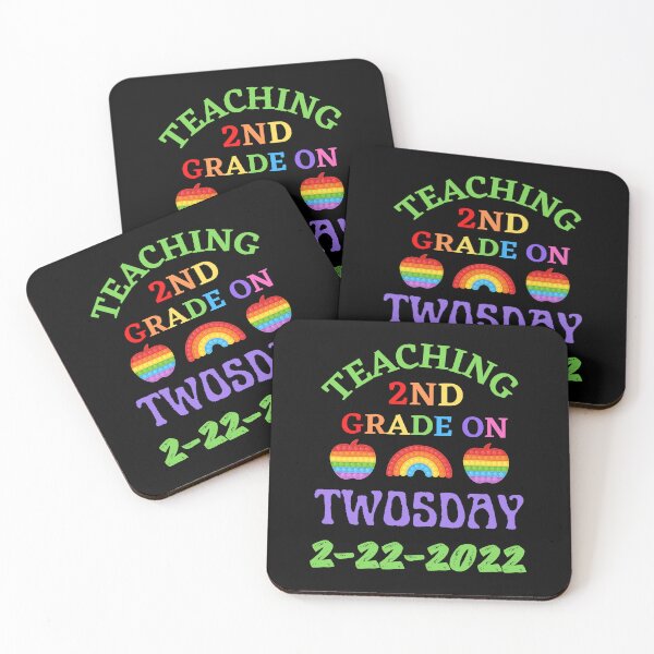 Item preview, Teaching Second Grade On Twosday designed and sold by WoodburyLake.