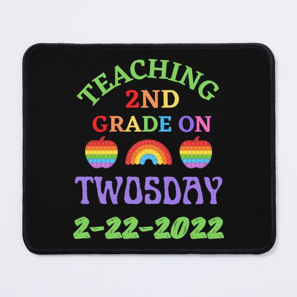 Item preview, Teaching Second Grade On Twosday designed and sold by WoodburyLake.