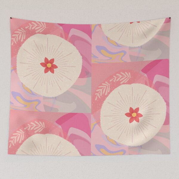 Item preview, flower surrounding with beauty designed and sold by ThinkAndReflect.
