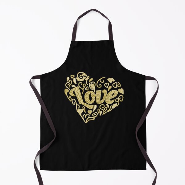 Item preview, Love in Love heart Canary Yellow Embroidered Look designed and sold by Trinket-Trickster.