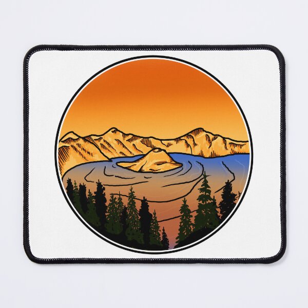 Item preview, Crater Lake Sunset designed and sold by Fernheart Designs.