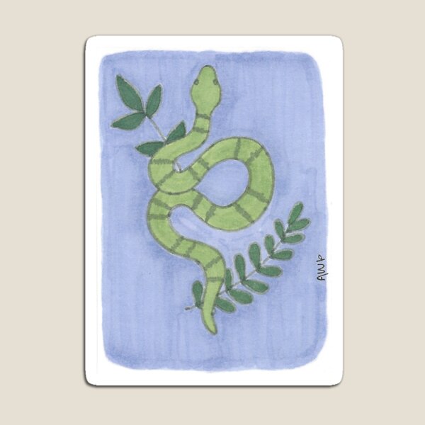 Snake Print Magnet