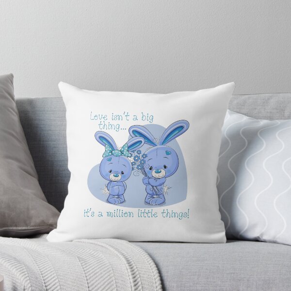 Item preview, “Love...a Million Little Things!” Blue designed and sold by PawsitiveMum.