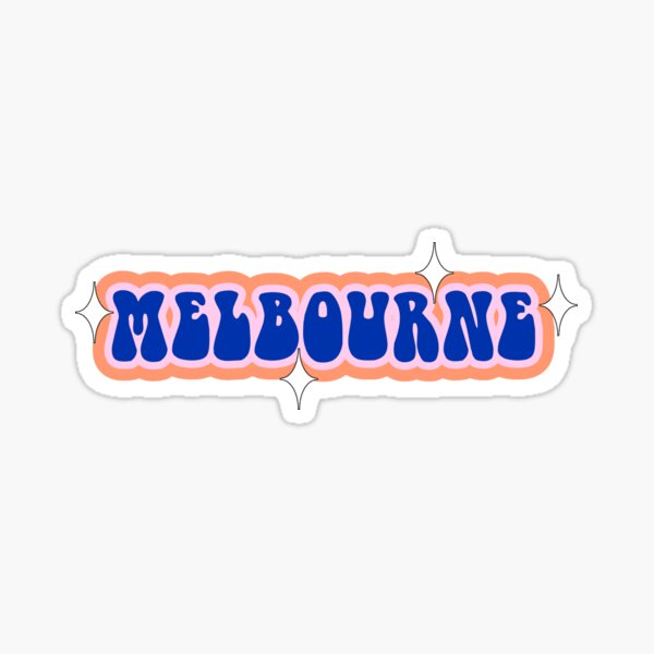 Item preview, Retro Melbourne  designed and sold by alishals.