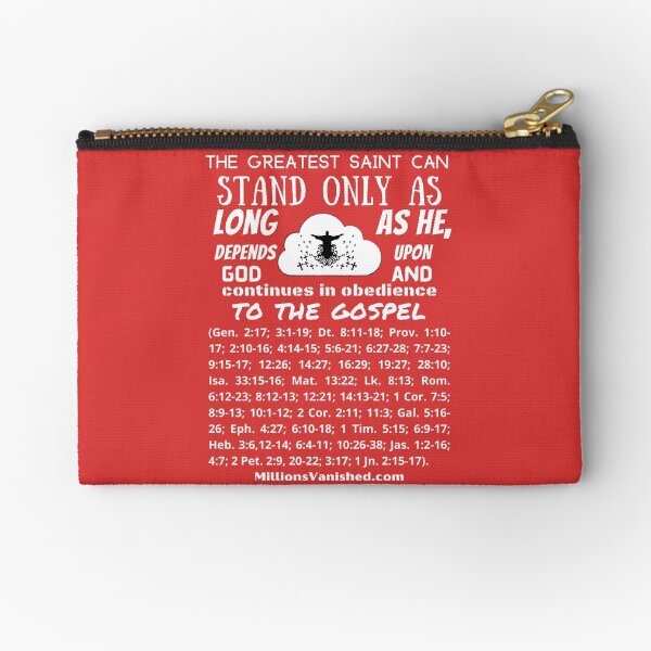The Greatest Saint - Christian Zipper Pouch