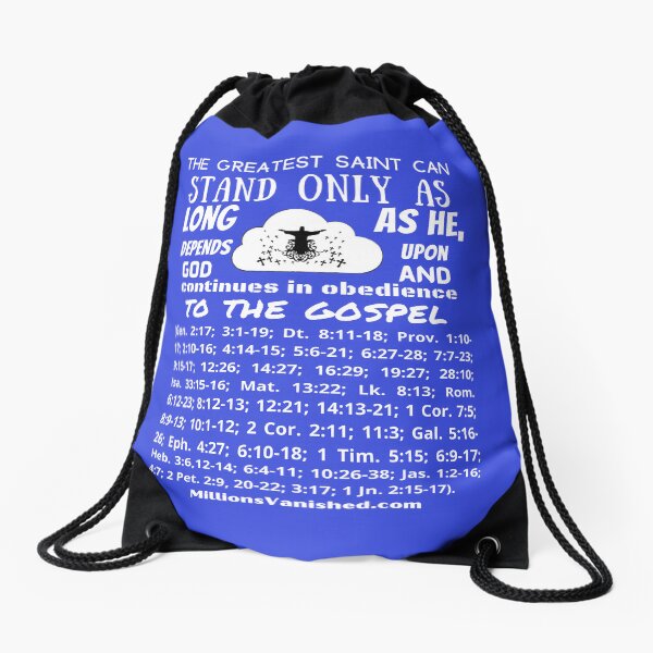 The Greatest Saint - Christian Drawstring Bag