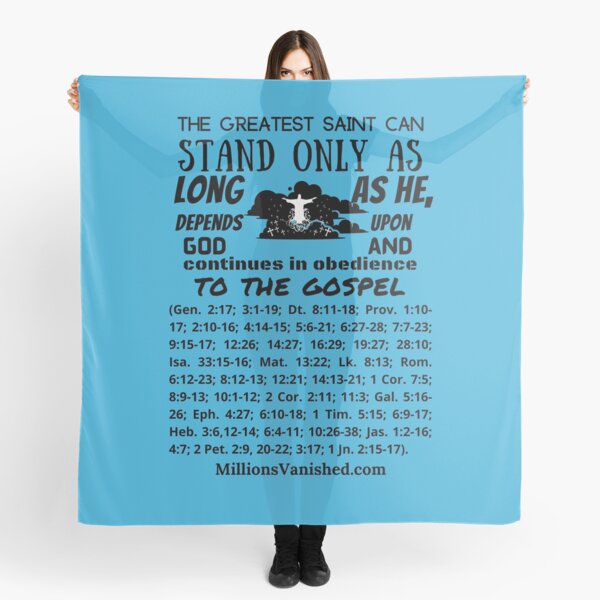 The Greatest Saint - Christian Scarf
