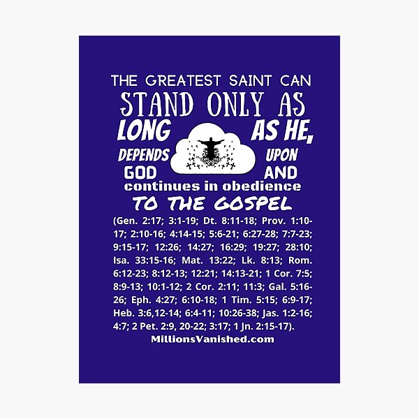 The Greatest Saint - Christian Photographic Print