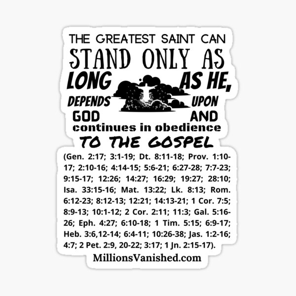 The Greatest Saint - Christian Sticker