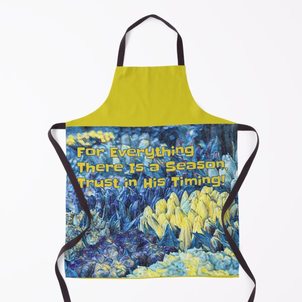 Item preview, For Everything There Is a Season. Trust in His Timing! Impressionist Art Printing Wisdom Quote designed and sold by IASunshine.