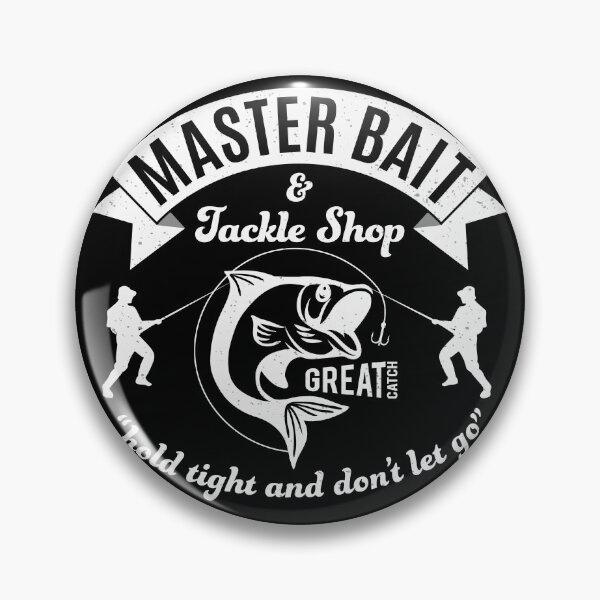 Item preview, Master Bait and Tackle Shop designed and sold by Alema Art.