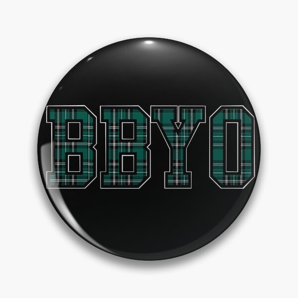 Item preview, Green Plaid BBYO Block Lettering designed and sold by jessicaleah15.