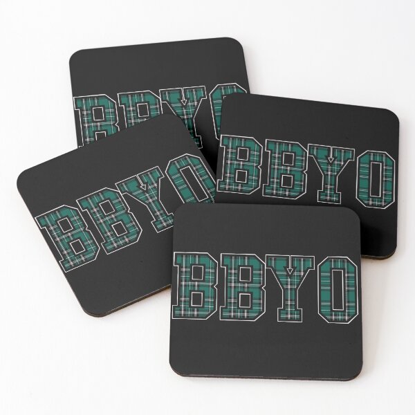 Item preview, Green Plaid BBYO Block Lettering designed and sold by jessicaleah15.