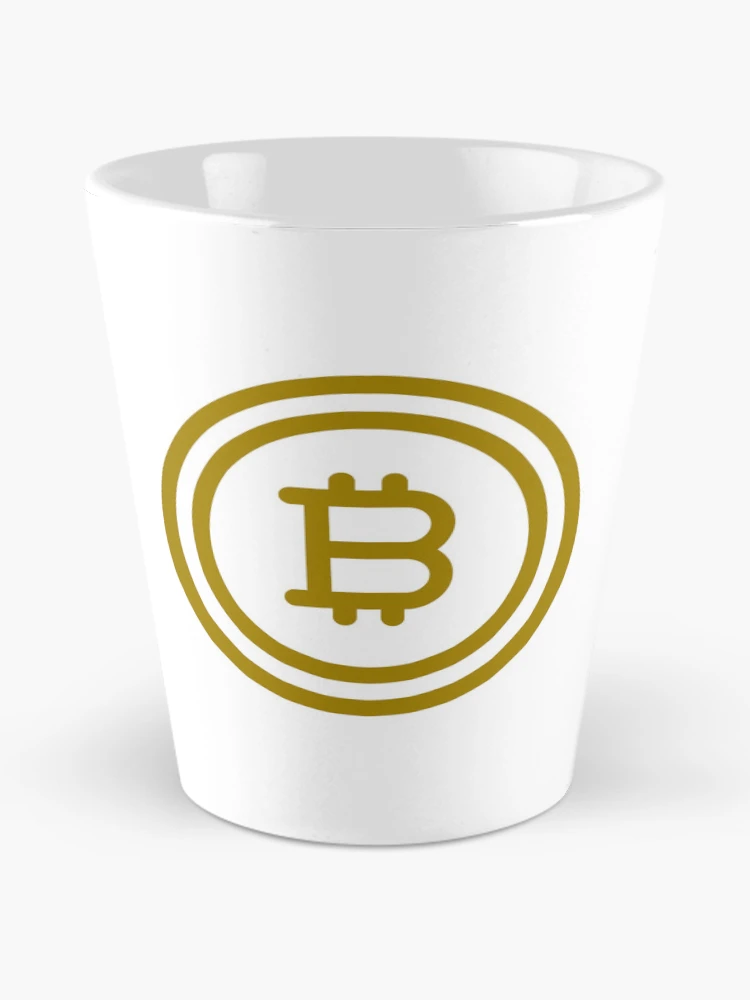 Aperçu 2 sur 4. Mug à café avec l'œuvre Bitcoin créée et vendue par AlexLab.