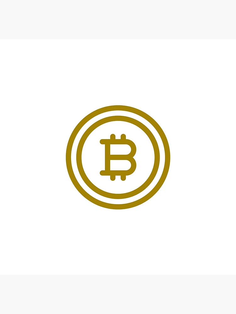 Aperçu 2 sur 2. Impression rigide avec l'œuvre Bitcoin créée et vendue par AlexLab.