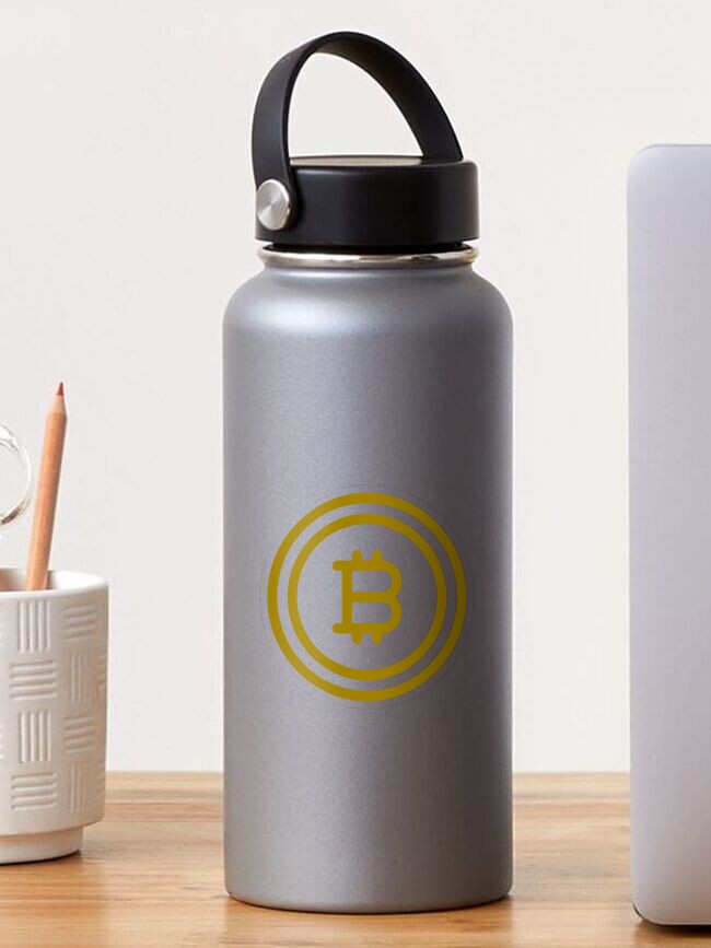 Thumbnail 1 of 3, Sticker, Bitcoin designed and sold by AlexLab.