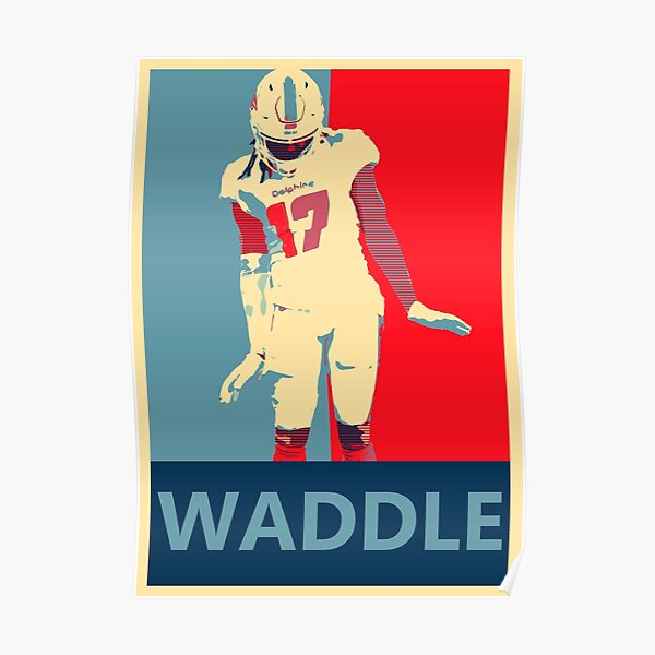 : CHENNAN Football Player Jaylen Waddle Poster Poster Cool  Artworks Painting Wall Art Canvas Prints Hanging Picture Home Decor Posters  Gift Idea 20x20inch(50x50cm): Posters & Prints