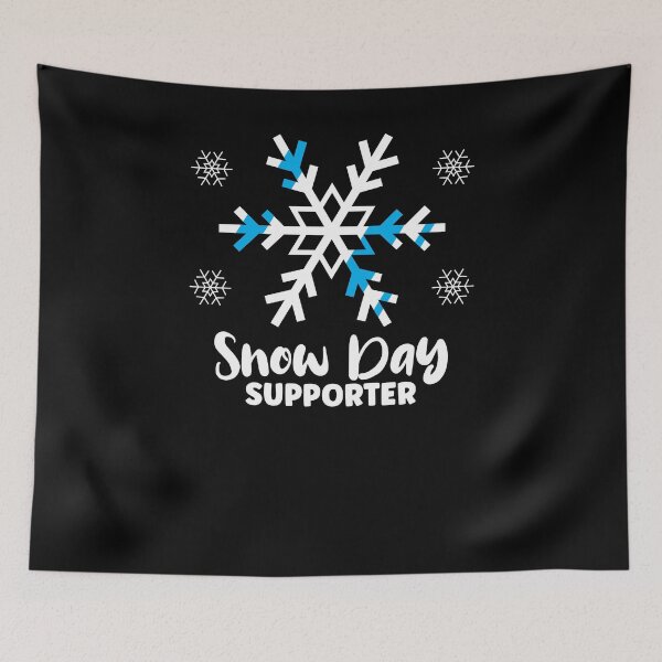 Item preview, Funny Snow Day Supporter Teacher Student Winter Snowflake designed and sold by Dressed For  Duty.