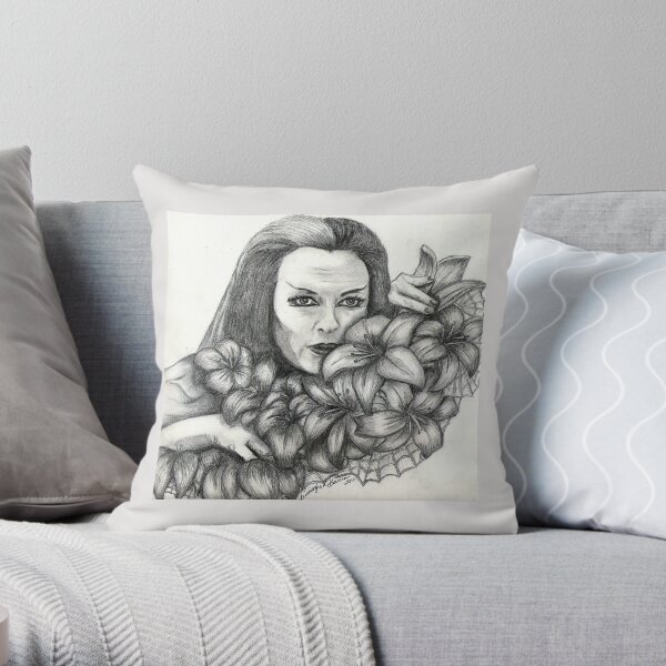 Amongst The Web Of Beauty Throw Pillow