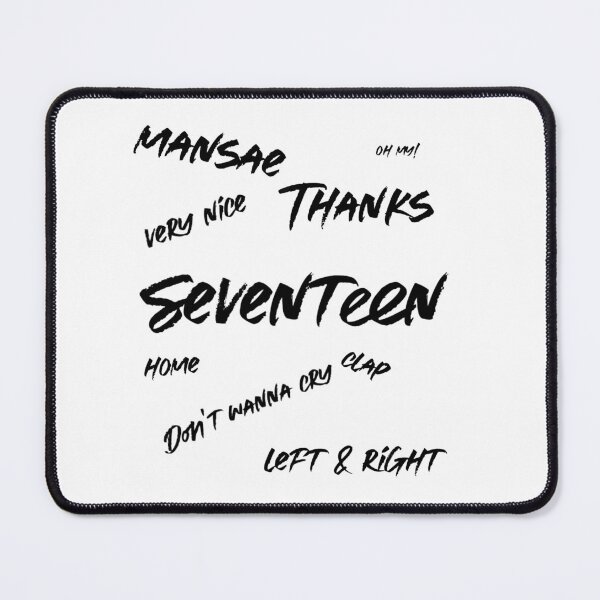 Item preview, Seventeen left & right, very nice, clap, oh my kpop design designed and sold by arorar.