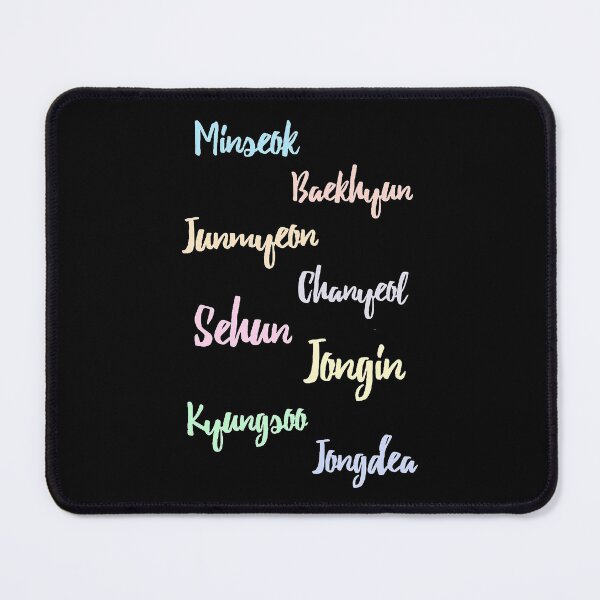 Item preview, EXO real name tag designed and sold by arorar.