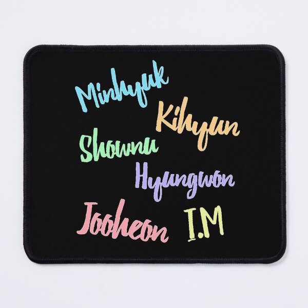 Item preview, Monsta X name tag  designed and sold by arorar.