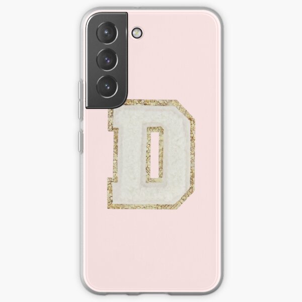 D Letter Patch Samsung Galaxy Soft Case