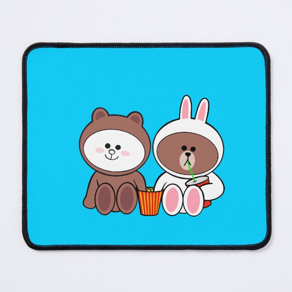 Item preview, Brown bear and Cony Bunny go to the movies designed and sold by Raven Fisher.