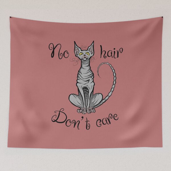 Item preview, No hair don't care designed and sold by Ishtamari.