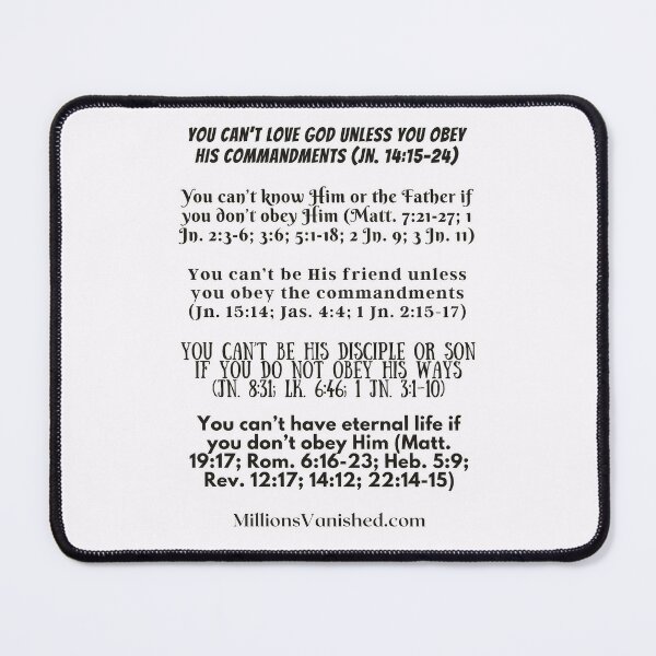 Obedient Christian - Christian  Mouse Pad