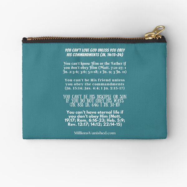 Obedient Christian - Christian Zipper Pouch