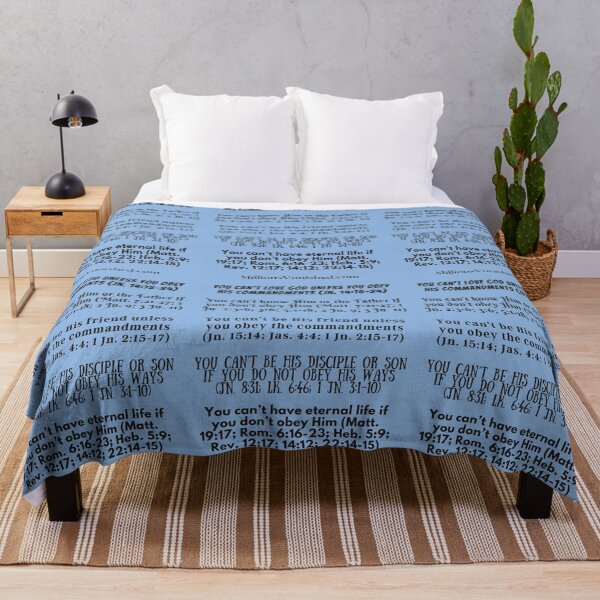Obedient Christian - Christian Throw Blanket