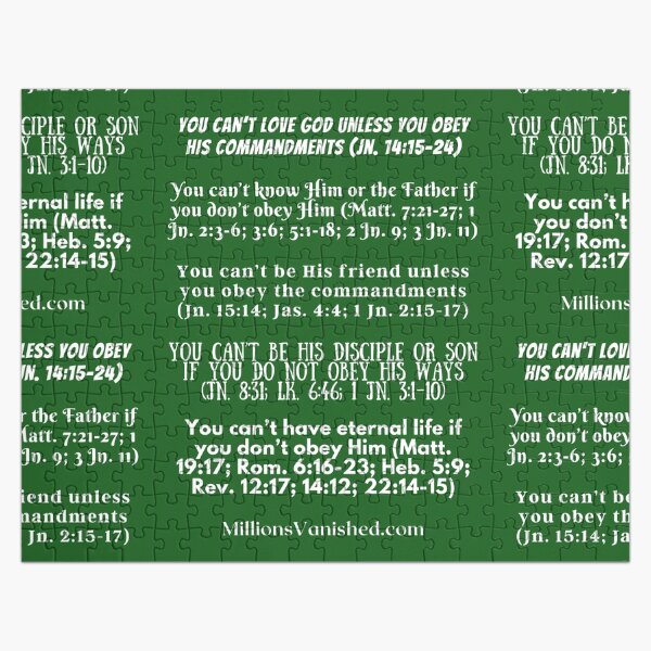 Obedient Christian - Christian Jigsaw Puzzle