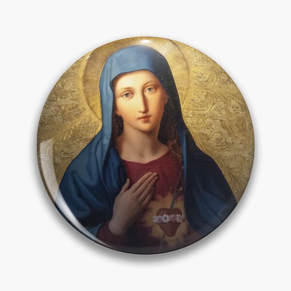 Item preview, The Heart of Mary by Leopold Kupelwieser designed and sold by ReimagineStore.
