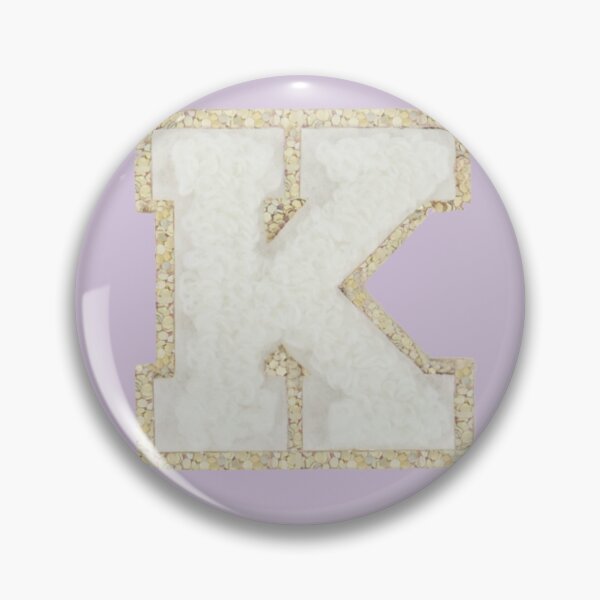 Item preview, K Letter Patch designed and sold by brookiecookie37.