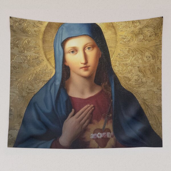 Item preview, The Heart of Mary by Leopold Kupelwieser designed and sold by ReimagineStore.
