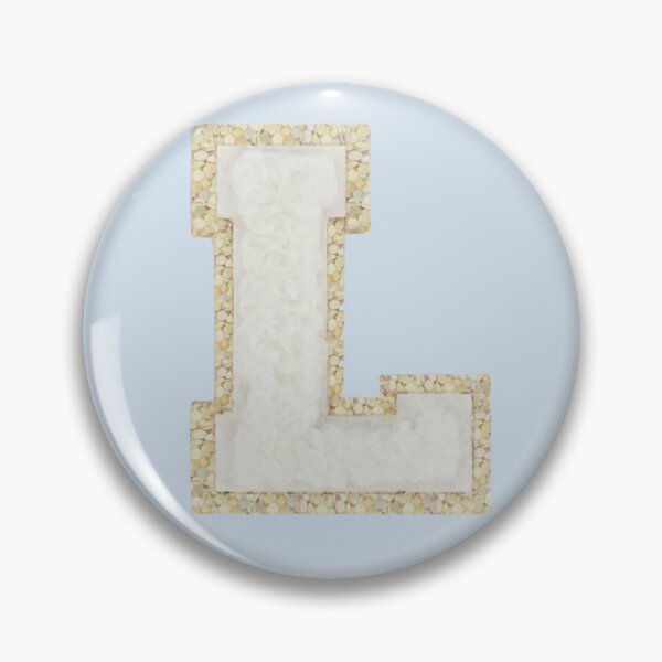 Item preview, L Letter Patch designed and sold by brookiecookie37.