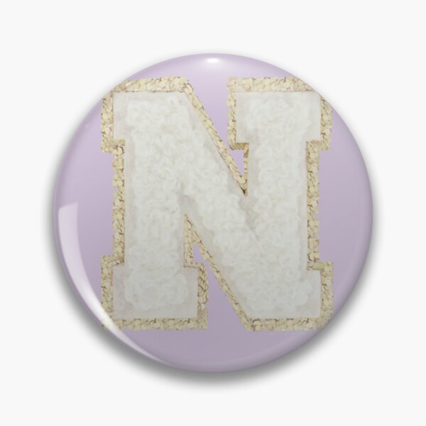 Item preview, N Letter Patch designed and sold by brookiecookie37.