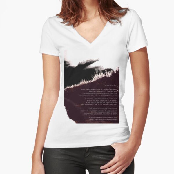 Fitted V-Neck T-Shirt