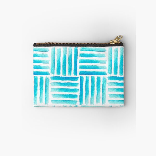 Item preview, Blue watercolor  squares designed and sold by callmestasya.