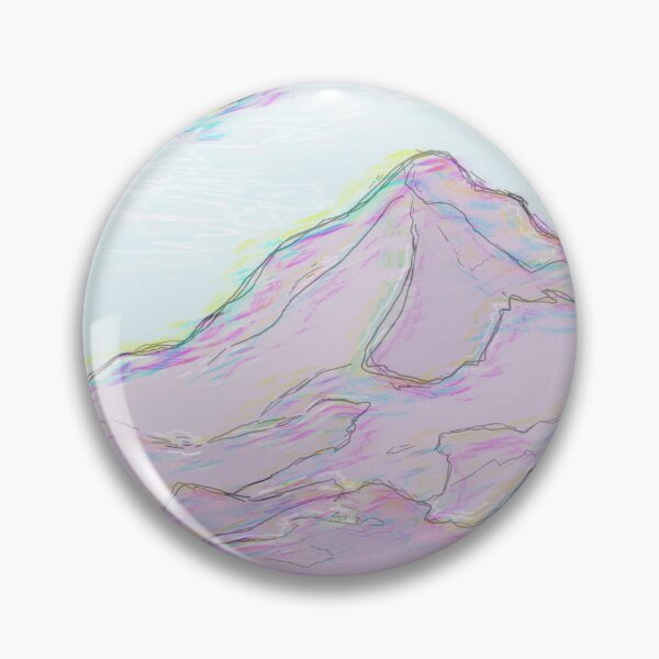Item preview, Glitchy Purple Mountain Sunrise designed and sold by emiliemakani.