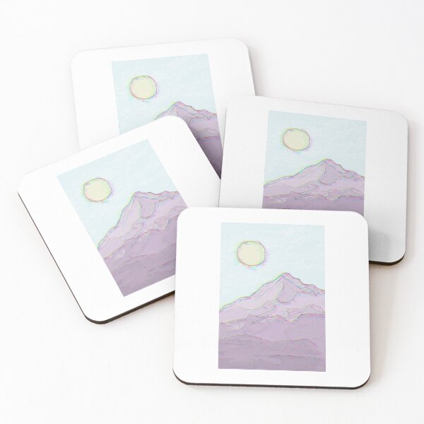 Item preview, Glitchy Purple Mountain Sunrise designed and sold by emiliemakani.