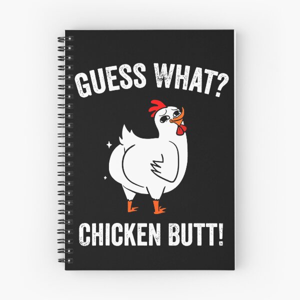 Item preview, What Chicken Butt White T designed and sold by Ornv.