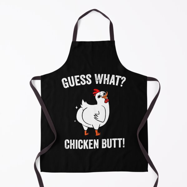 Item preview, What Chicken Butt White T designed and sold by Ornv.