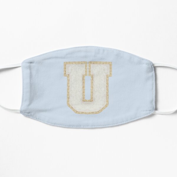 U Letter Patch Flat Mask