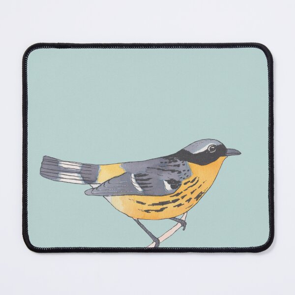 Item preview, Magnolia Warbler bird species watercolor art designed and sold by TheWaterBirds.