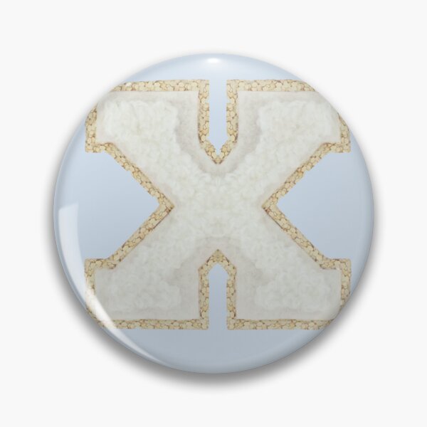 Item preview, X Letter Patch designed and sold by brookiecookie37.