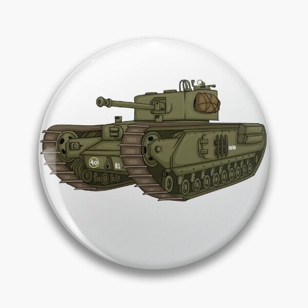 Item preview, Churchill Mk IV Tank designed and sold by DinosaurDesign.