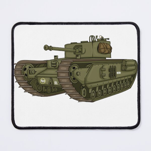 Item preview, Churchill Mk IV Tank designed and sold by DinosaurDesign.
