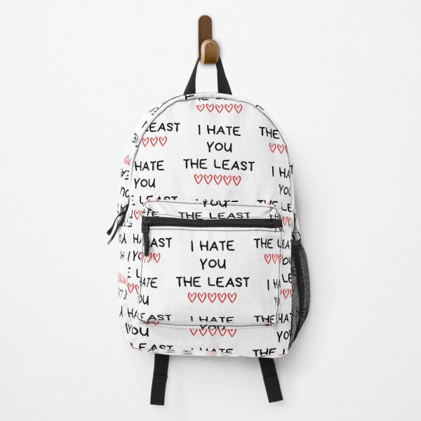 Item preview, I Hate You The Least. Funny, Inappropriate, Rude Valentine's Day Saying. designed and sold by That Cheeky Tee.